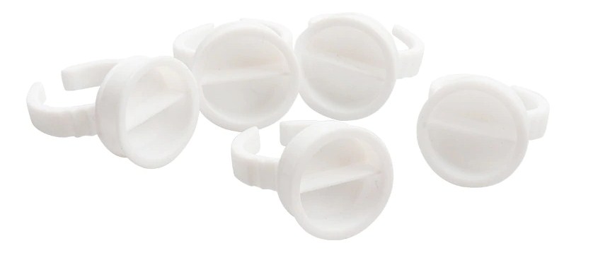 Double ring for glue, 100 pcs. Double ring for glue, 100 pcs.