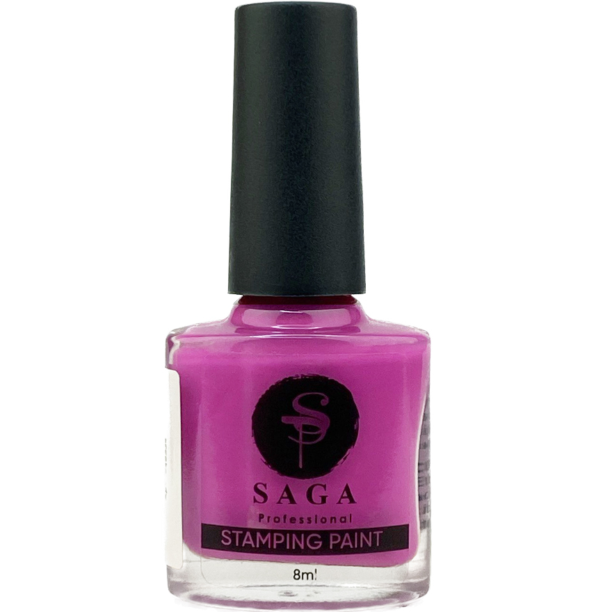 SAGA professional stamping varnish 16 fuchsia, 8 ml