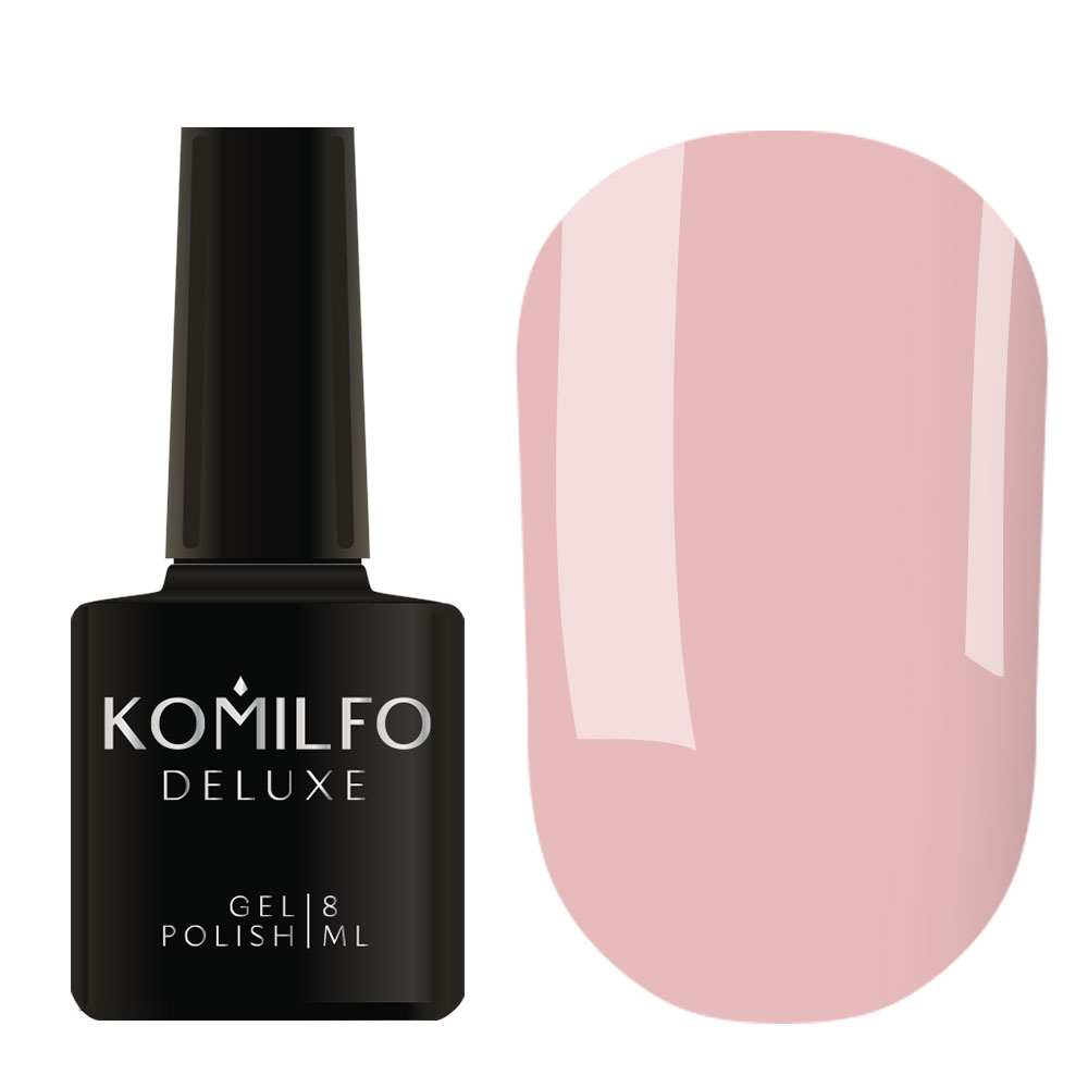 Gel varnish Komilfo DeLuxe Termo C003 (light brown, when heated - bright light green), 8 ml