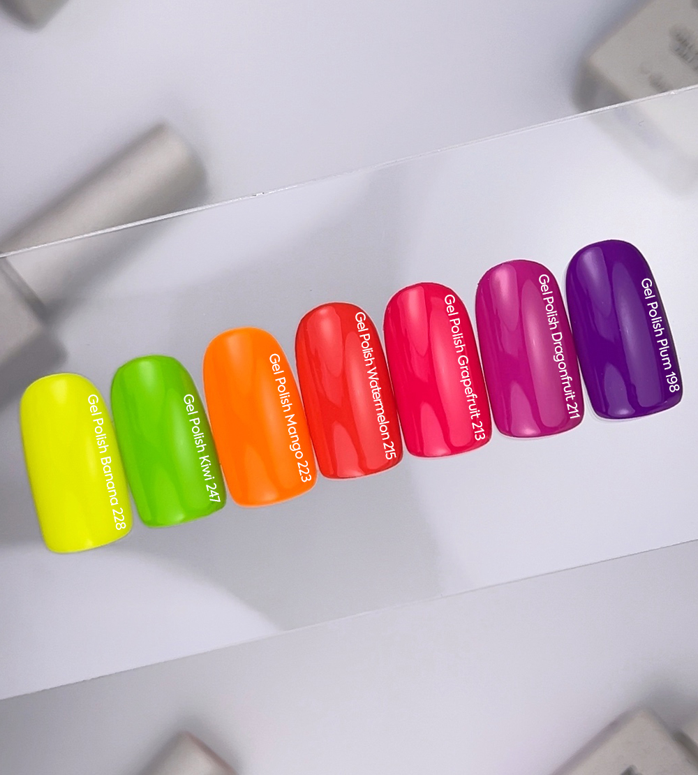 Nails Of The Day Гель-лак для нігтів Summer Grapefruit, 10 мл