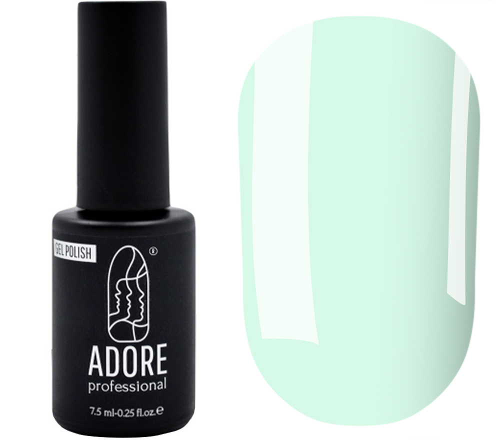 Gel Polish ADORE Professional P-08 (pastel mint, enamel), 7.5 ml