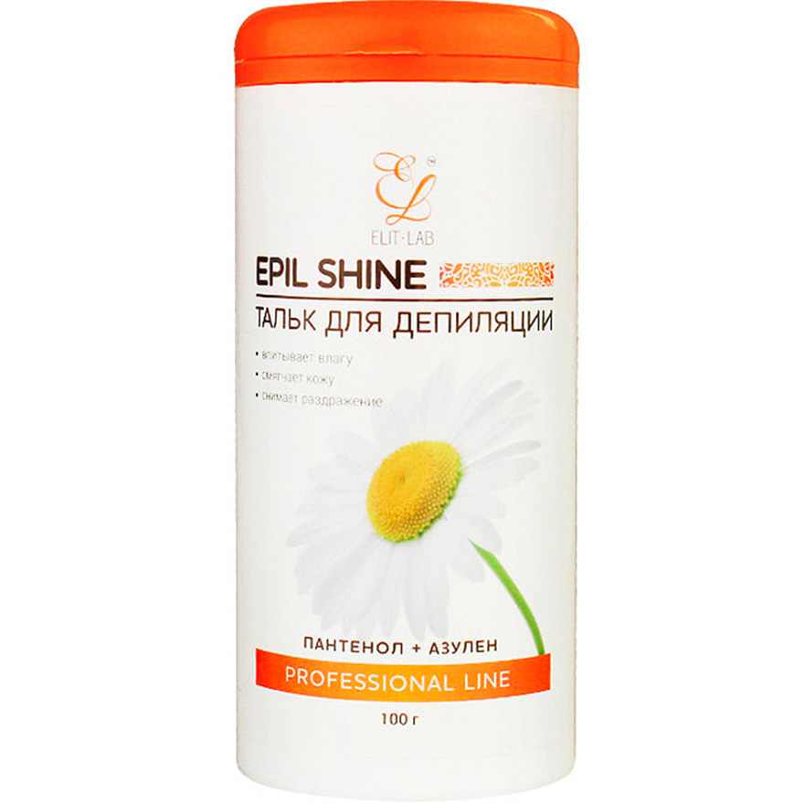 Elit-Lab talc for depilation with azulene, 100 g