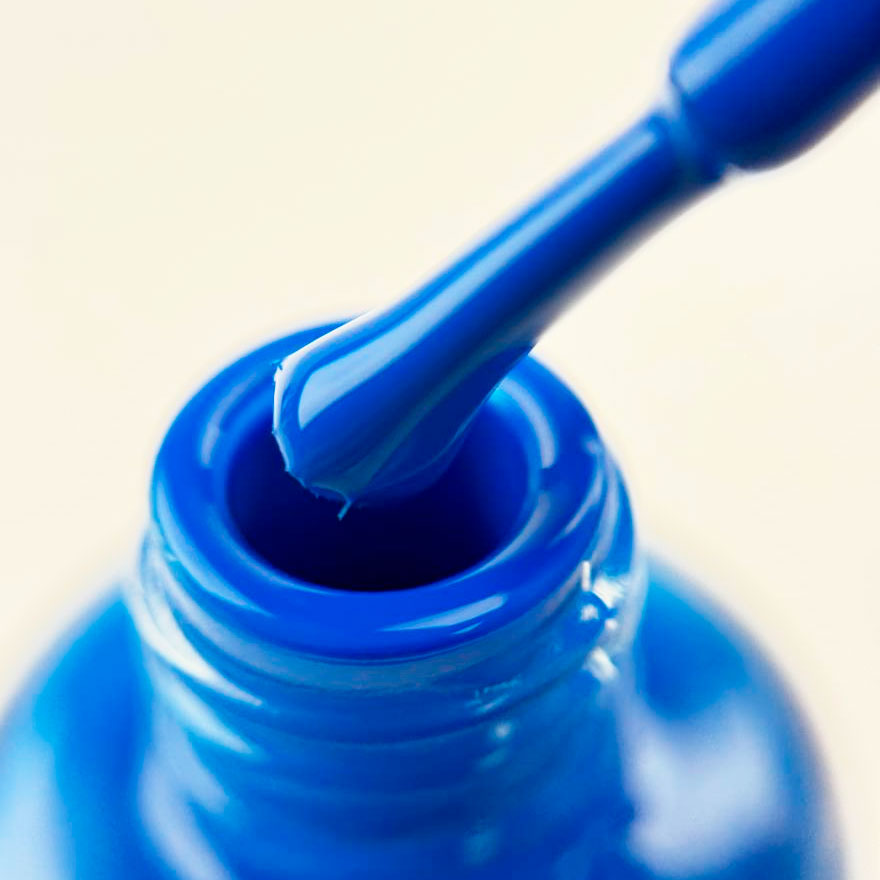 SAGA professional lacquer for stamping 9 (blue, enamel), 8 ml
