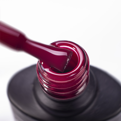 Gel varnish Komilfo Deluxe Series No. D096 (burgundy Marsala, enamel), 8 ml