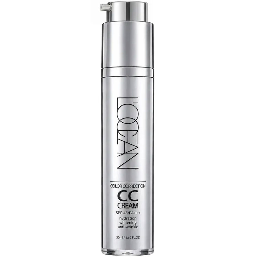 Locean Тональный крем, подстраиваемый под цвет кожи Color Correction CC Cream SPF45, 50 мл