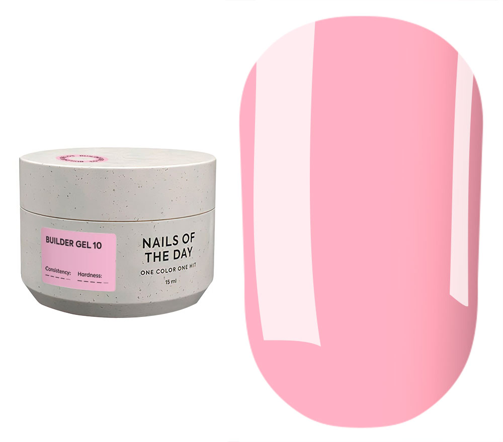 Nails Of The Day Гель для нігтів Builder gel 10, 15 мл