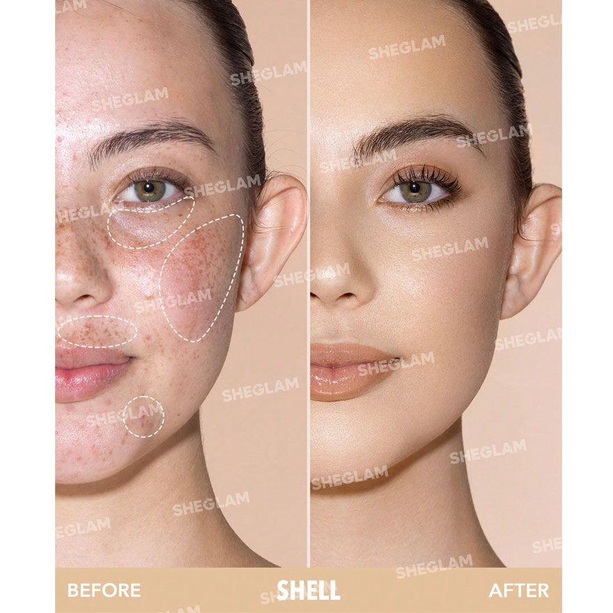 Sheglam Консилер для лица Complexion Boost Concealer-Shell, 4,5 г