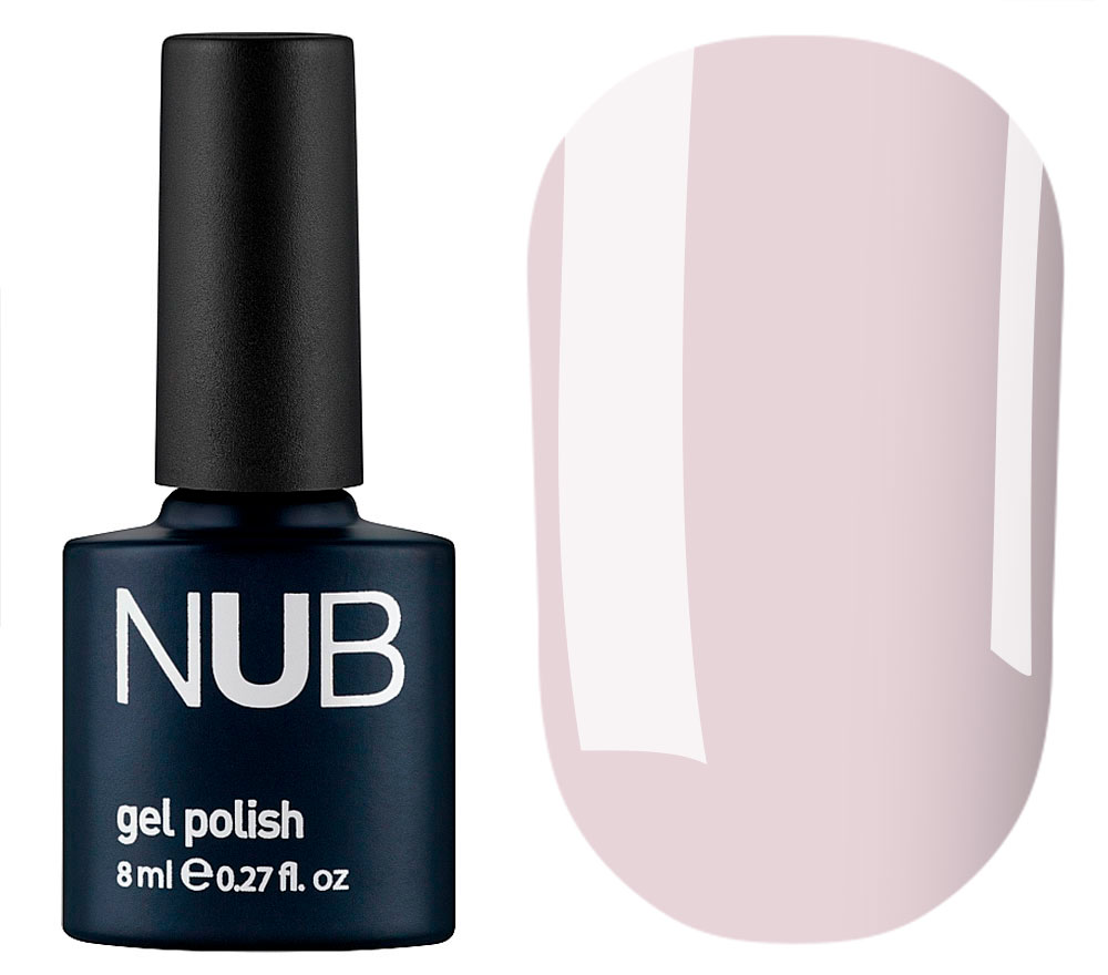NUB 041 Moment of Triumph gel varnish (beige-gray, enamel), 8 ml