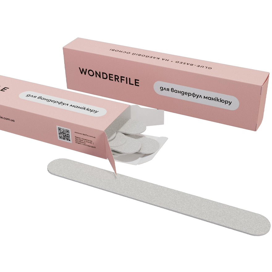 Wonderfile Файли на піні 130*15, 240 гріт (20 шт)