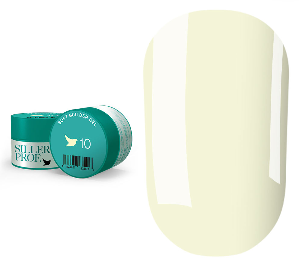Siller гель для ногтей Soft Builder Gel №0010, 15 мл