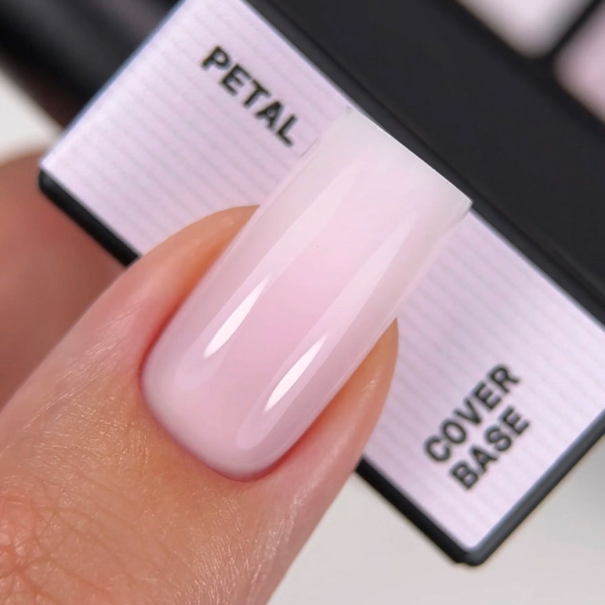 BIBLIOTEKA База камуфлююча Cover Base № 04 Petal – Ніжно-рожевий, 10 мл