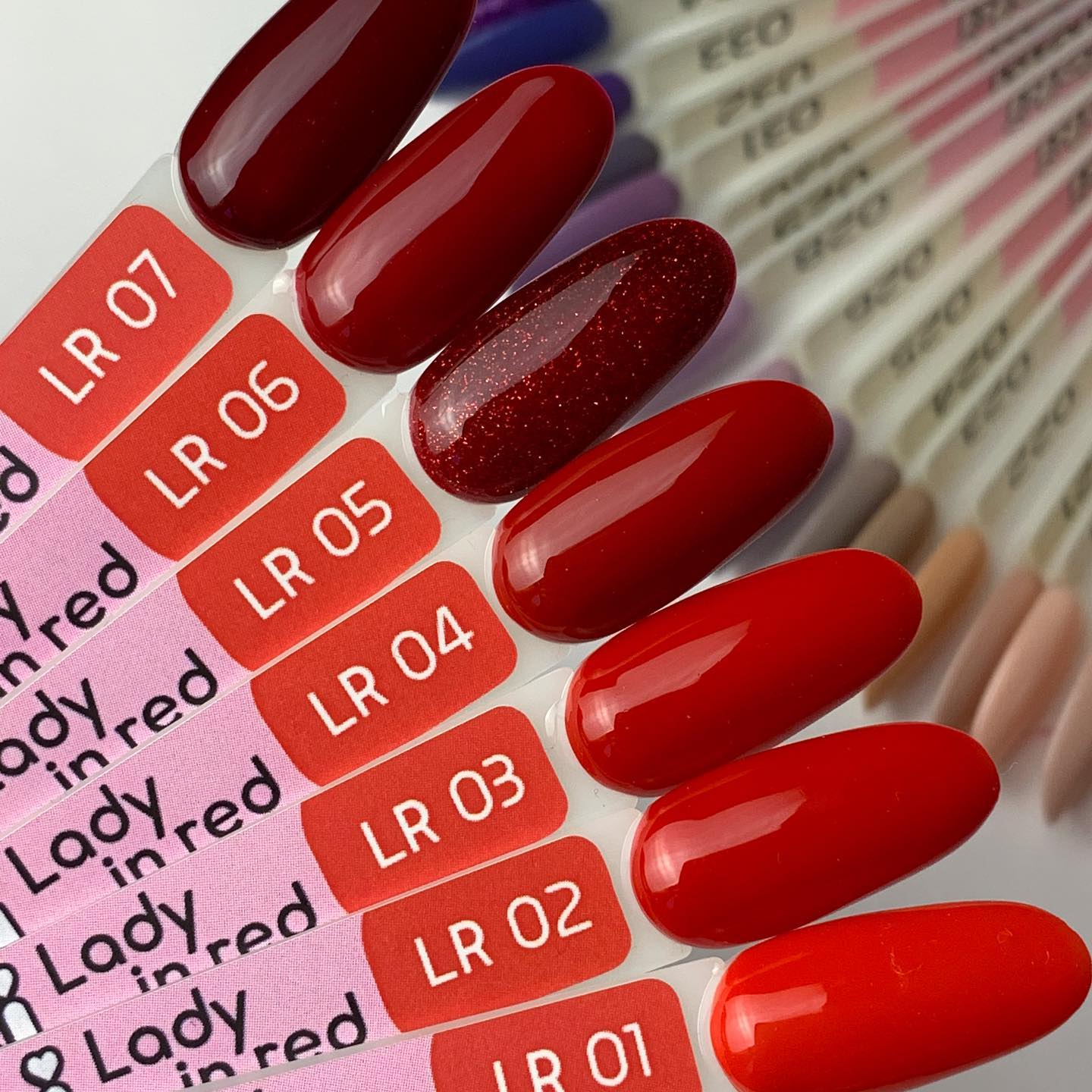 Toki Toki Gel nail polish Lady in Red 006 (wine-burgundy, enamel), 5 ml