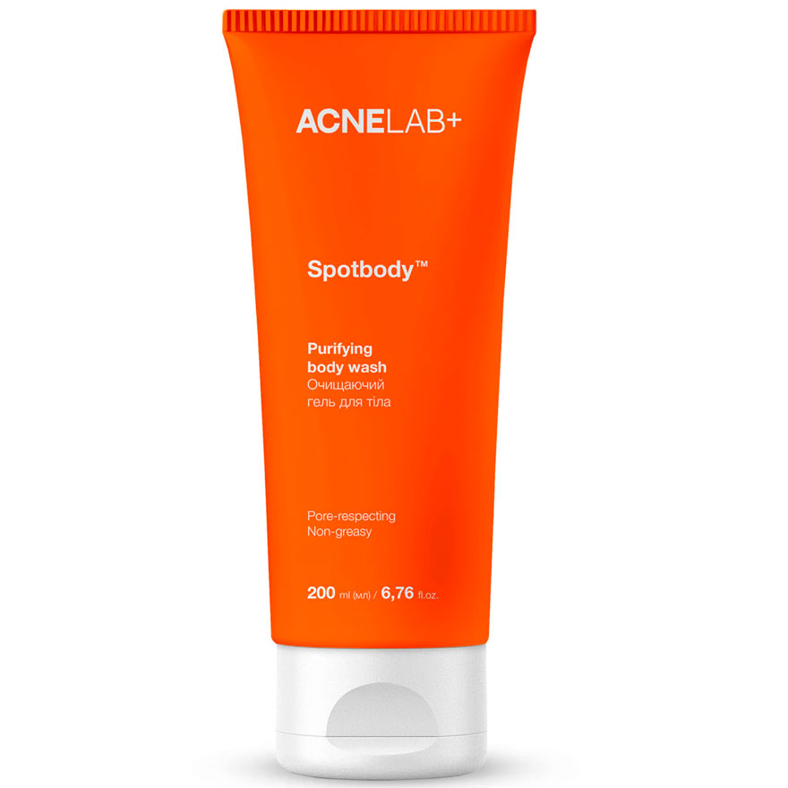 ACNELAB+ Гель очищающий для тела Spotbody Purifying body wash, 200 мл ACNELAB+ Гель очищающий для тела Spotbody Purifying body wash, 200 мл