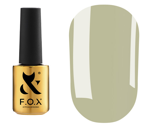 F.O.X Gel Polish Spectrum No. 014 (olive, enamel), 7 ml