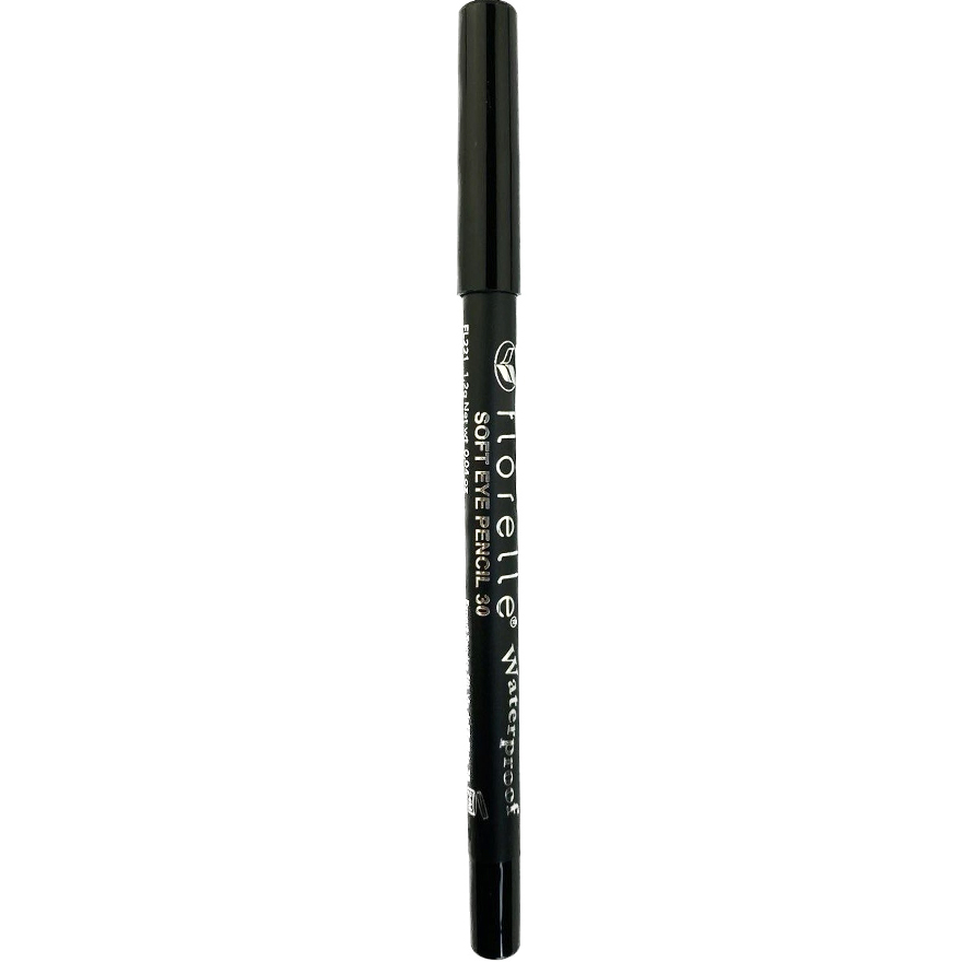 Florelle Eye pencil soft waterproof tone 30 black, 1.2 g