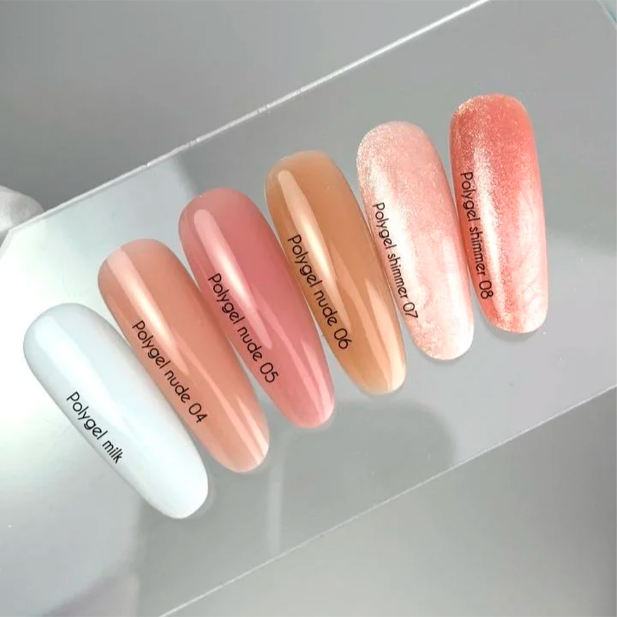 Nails Of The Day Гель для нігтів Poly Gel Milk, 30 мл