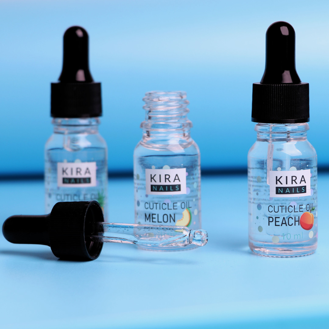 Kira Nails Cuticle Oil Melon - масло для кутикулы, дыня, 10 мл