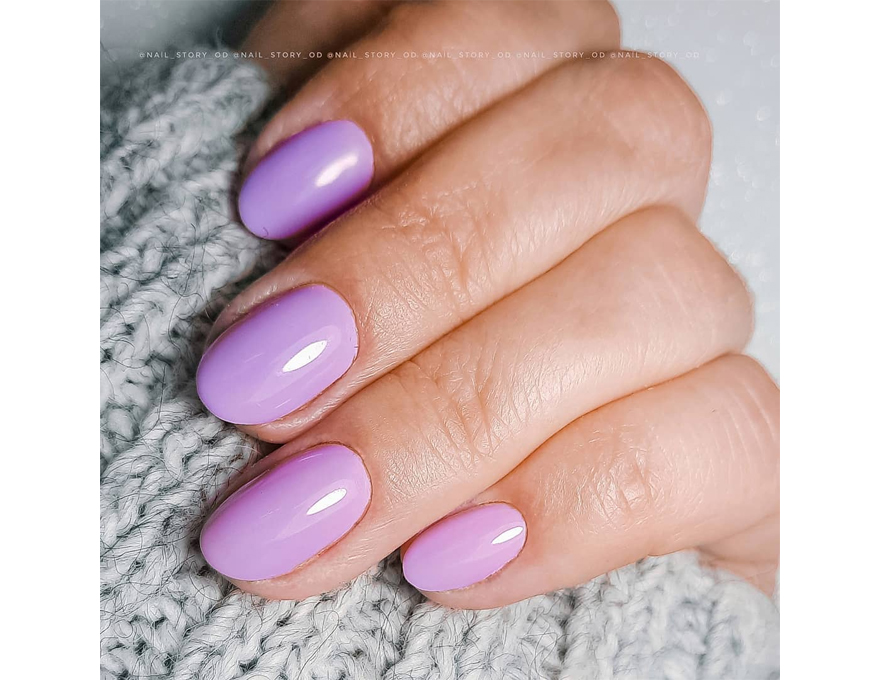 Atica Mulberry GPM149 gel-varnish (pastel bright lilac, enamel), 7.5 ml