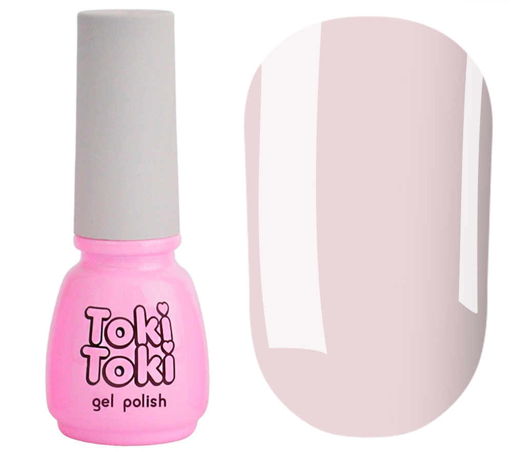 Toki Toki Gel nail polish Spring SP04 (gentle beige, enamel), 5 ml