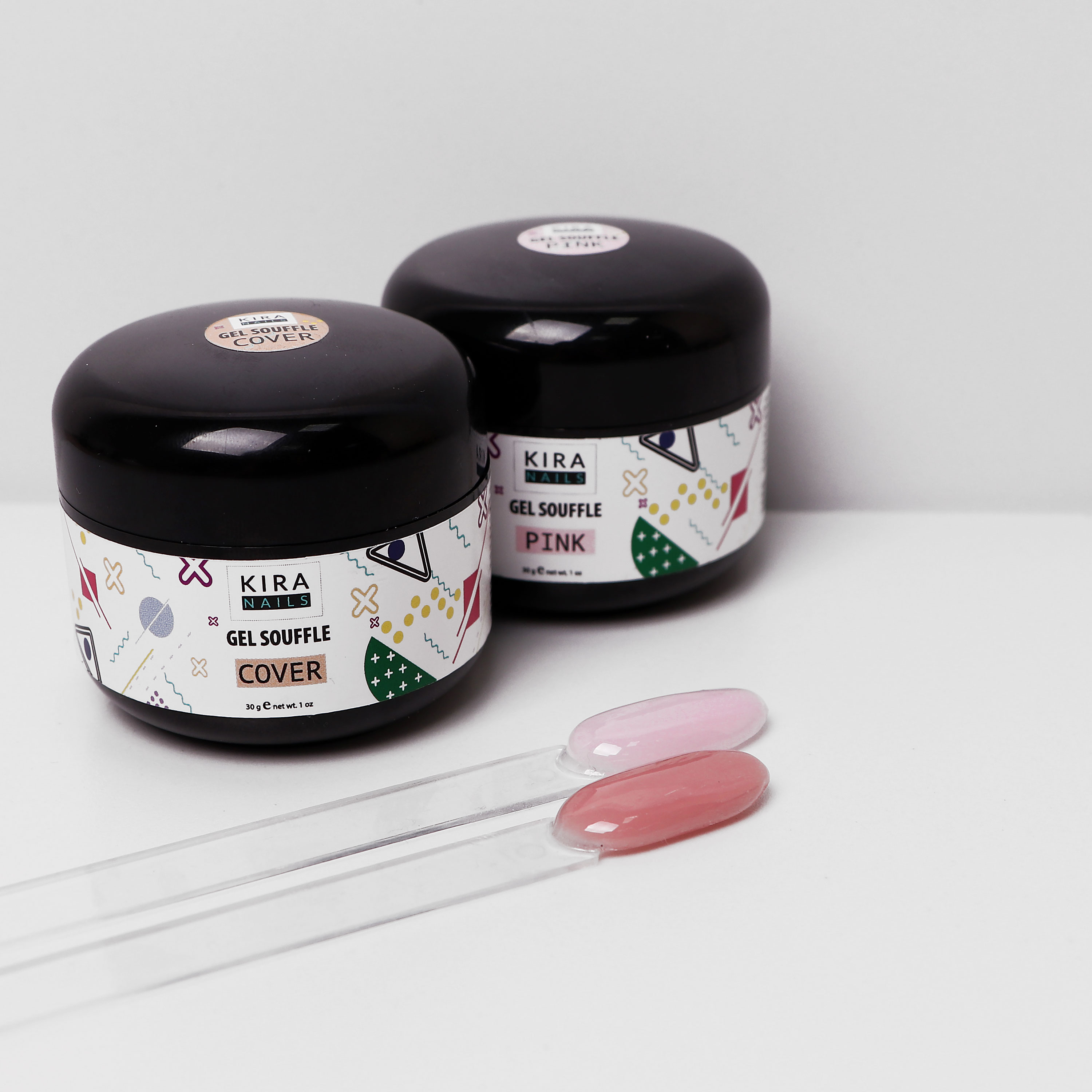 Kira Nails Gel Souffle, Pink, 30 g