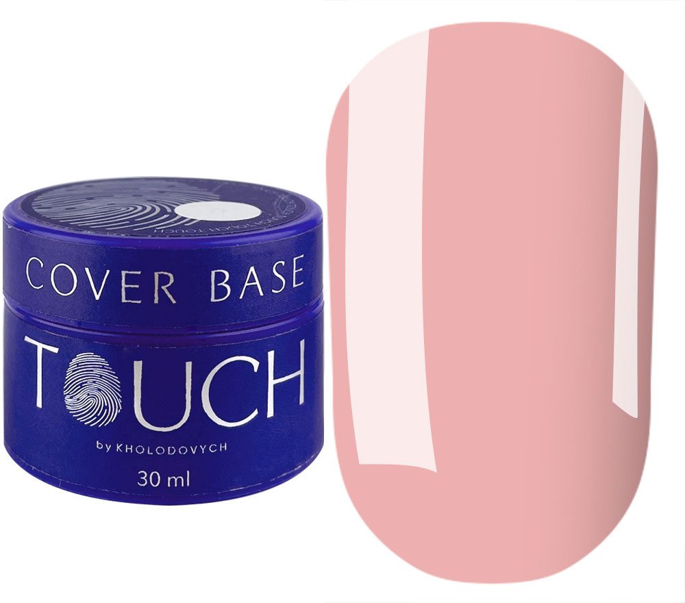 Touch База кольорова Cover Base Cupcake, 30 мл NEW Touch База кольорова Cover Base Cupcake, 30 мл NEW