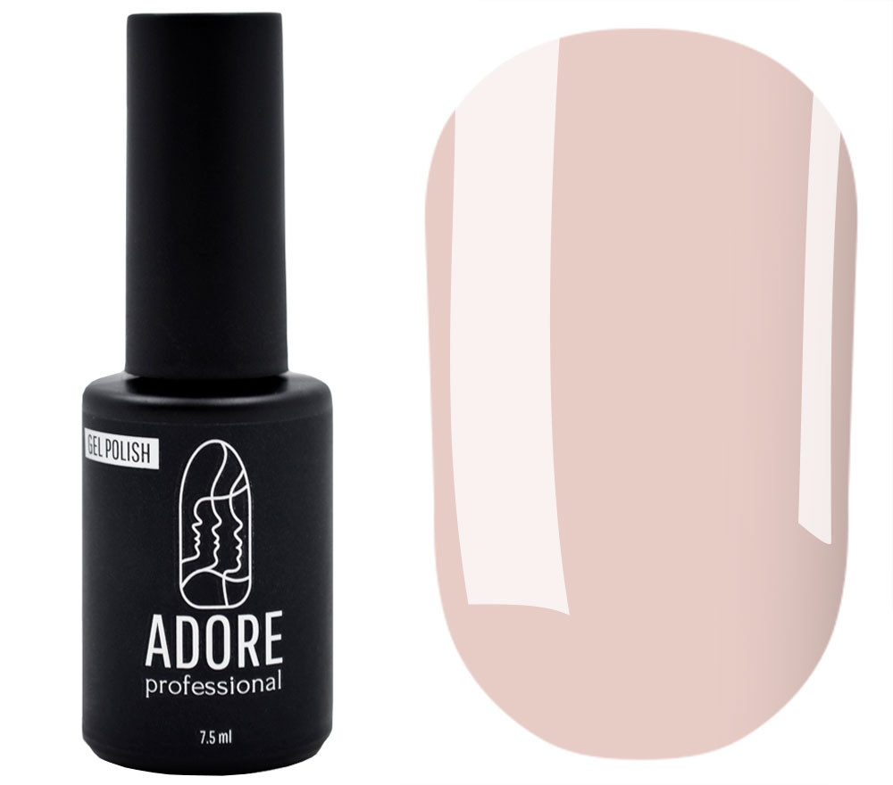 Гель-лак ADORE Professional №147 (светлый бежевый, эмаль), 7,5 мл