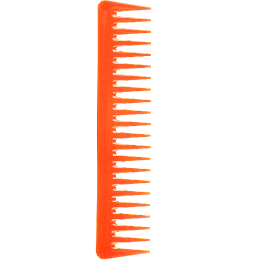 Janeke Supercomb Hair Comb Orange Neon