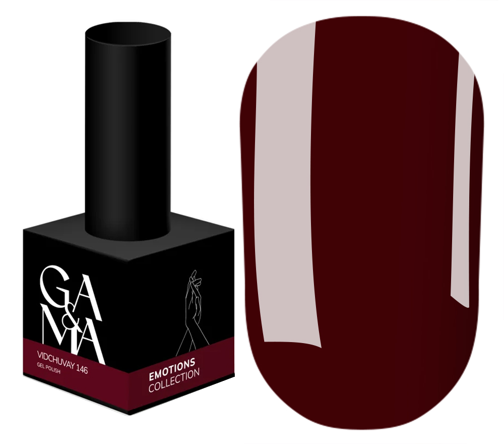 GA&MA Gel polish Emotions collection 146 vidchuvay, 10 ml