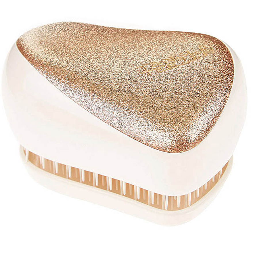 Tangle Teezer Hairbrush Compact Styler Glitter Gold Tangle Teezer Hairbrush Compact Styler Glitter Gold