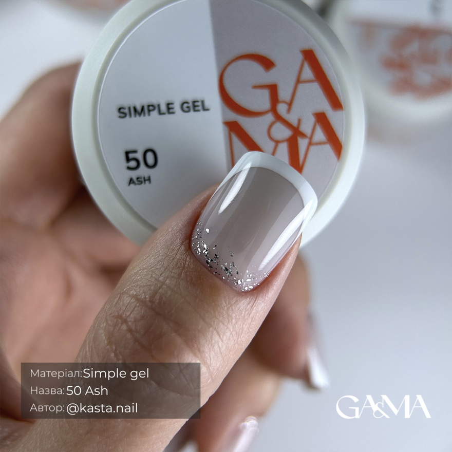 GA&MA Gel sample Simple gel 001 Clear, 15 ml
