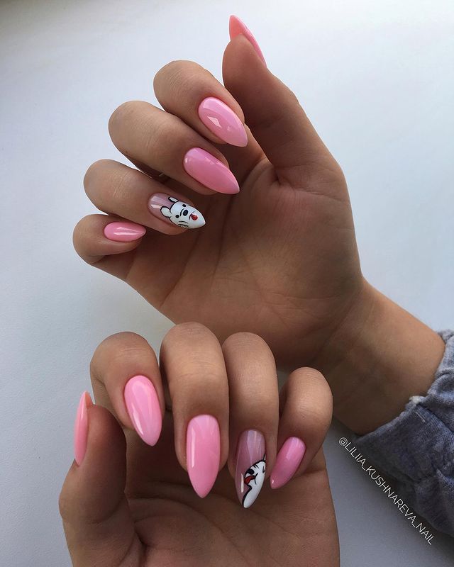 Гель-лак Kira Nails №101 (яскравий рожевий, емаль), 6 мл
