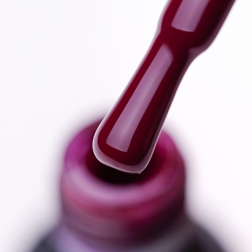 Siller gel varnish No. 107 (dark raspberry, enamel), 8 ml