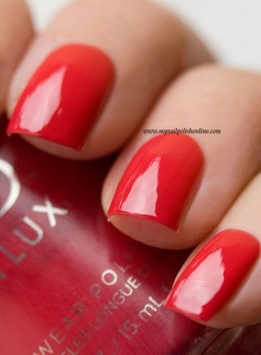 Varnish CND Vinylux Weekly Polish - Element (283) (raspberry red, enamel), 15 ml