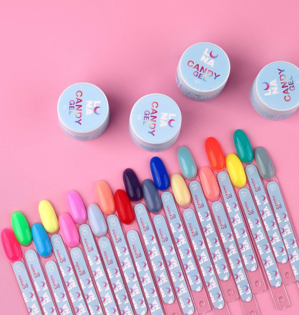 LUNA Гель для наращивания Candy Gel №18, 15 мл