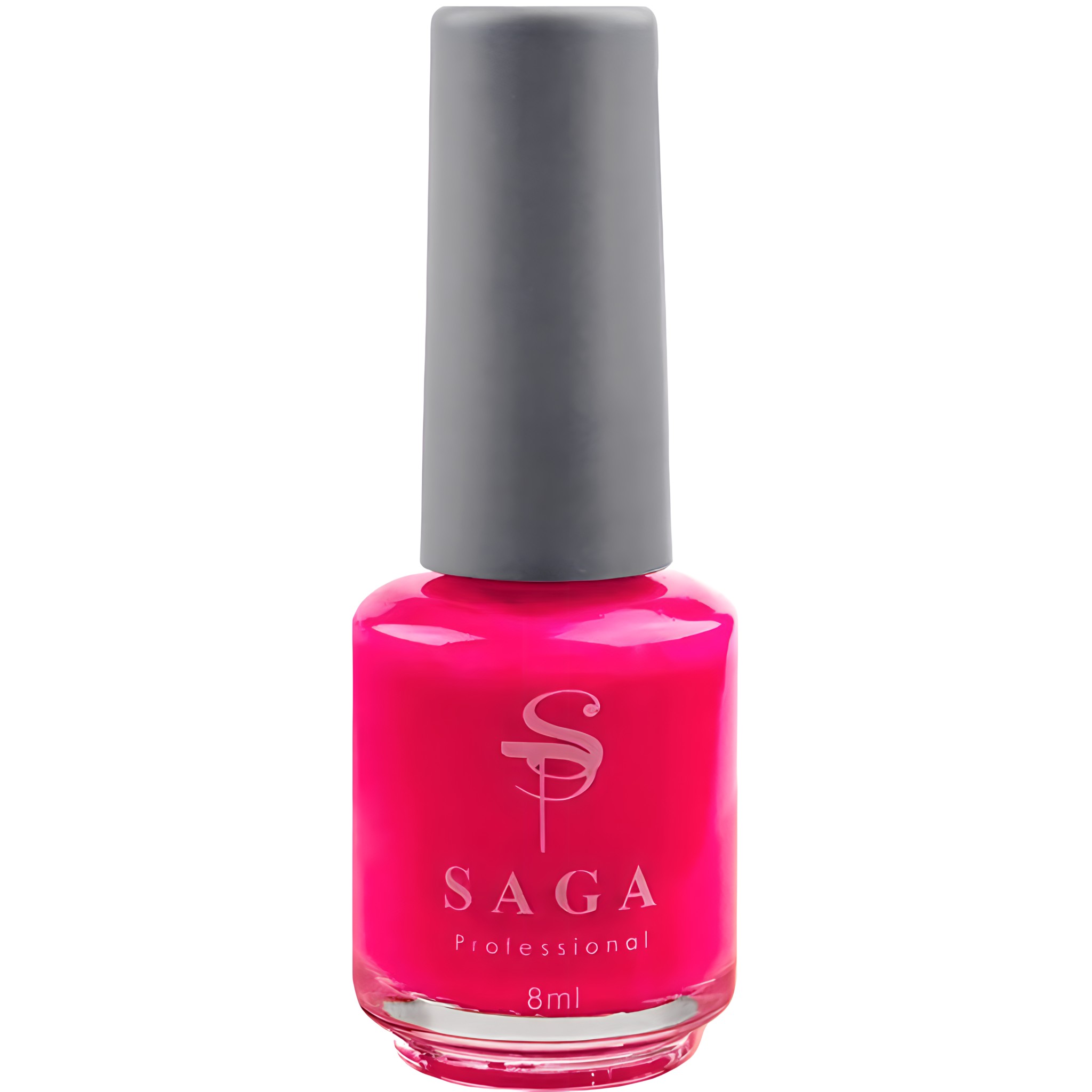 SAGA professional stamping varnish NEON 2 (neon pink), 8 ml