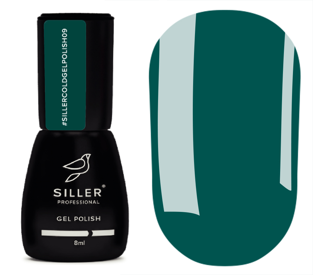 Siller Gel polish Cold No. 09, 8 ml