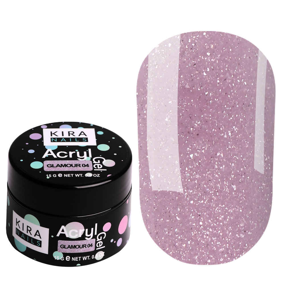 Kira Nails Acryl Gel Glamor 04, 15 g Kira Nails Acryl Gel Glamor 04, 15 g