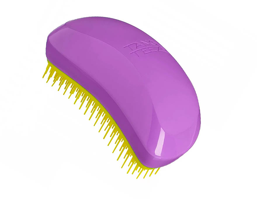 Comb Tangle Teezer Salon Elite Purple & Yellow