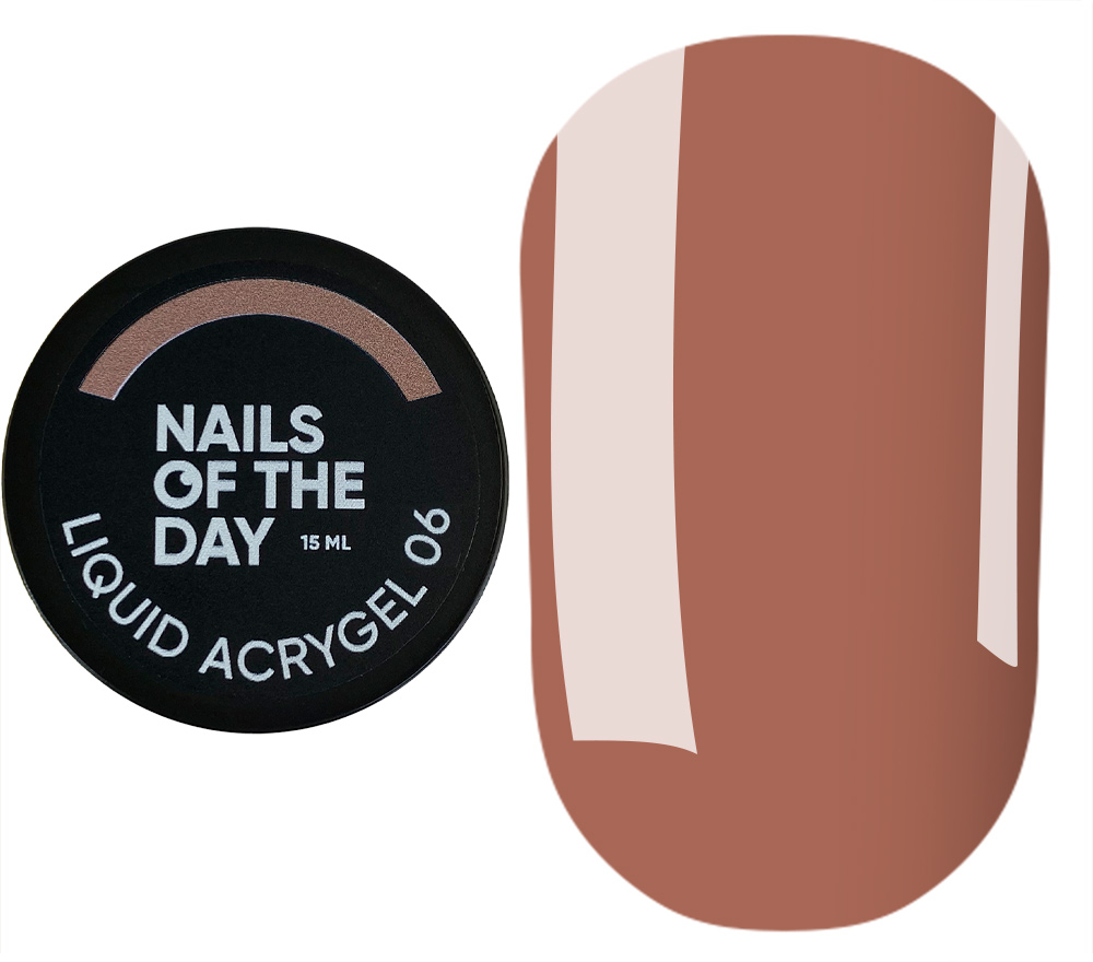 Nails Of The Day Nail gel Liquid Acrygel 06, 15 ml