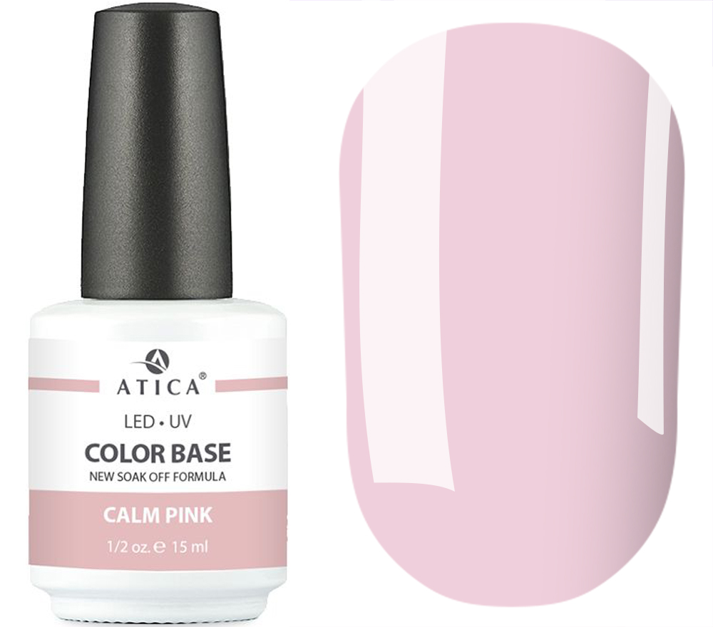 Atica Color base Calm Pink, 15 ml