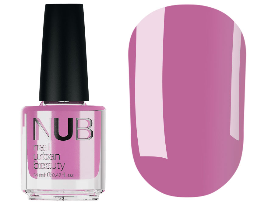 Nail polish NUB 019 Satellite Dreams (pink-lilac, enamel), 14 ml