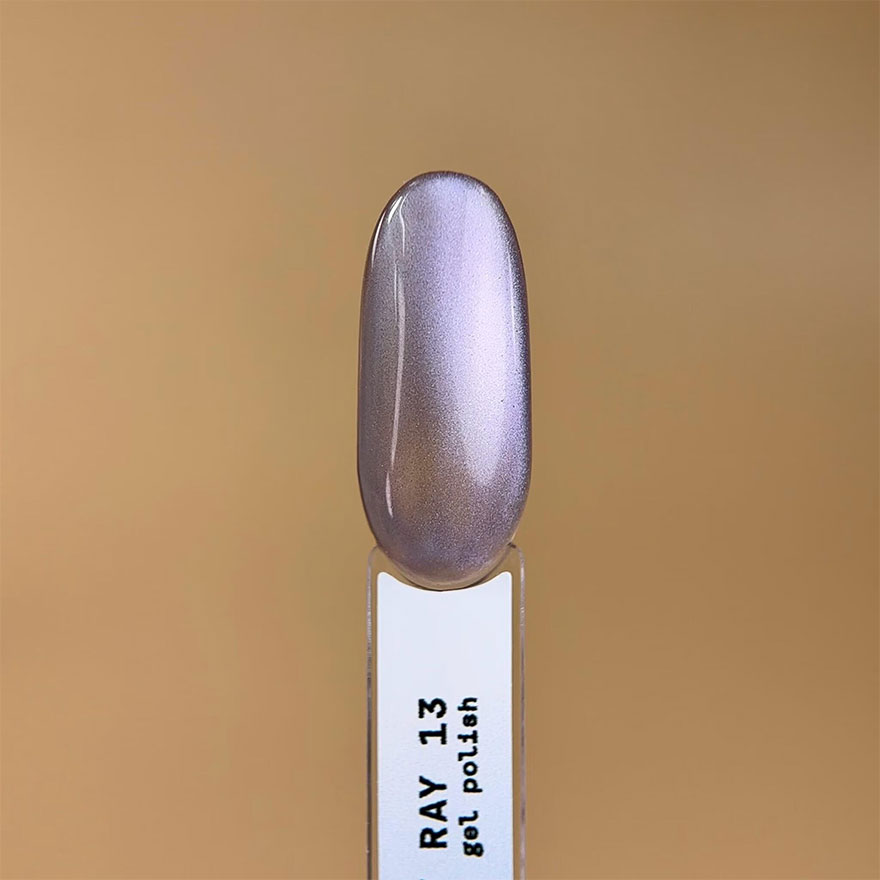 BIBLIOTEKA Гель-лак Котяче око Cat Eye № 13 Sky Ray - блакитний холодний, 10 мл