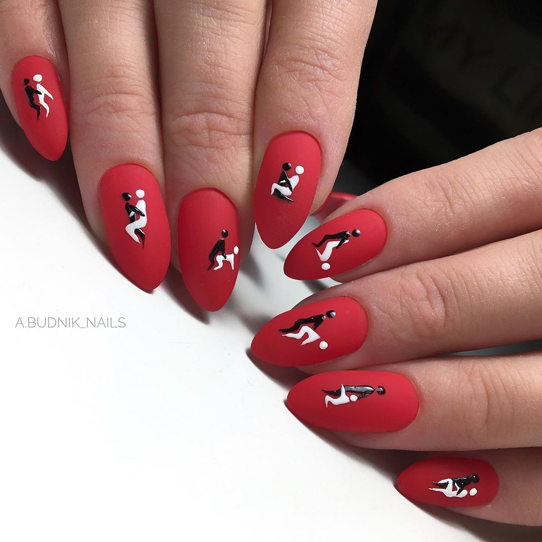 Гель-лак Kira Nails №038 (червоний, емаль), 6 мл
