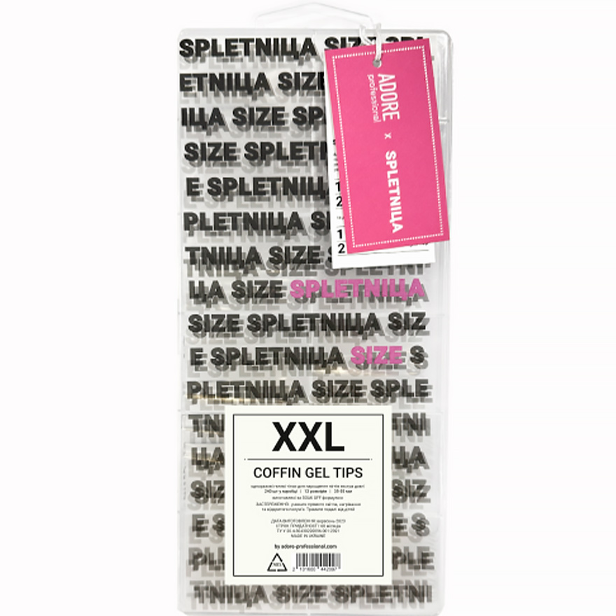 ADORE Gel Tips Gel Tips COFFIN XXL