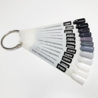Gel polish Kodi Professional No. BW 010 (white, enamel), 7 ml Gel polish Kodi Professional No. BW 010 (white, enamel), 7 ml