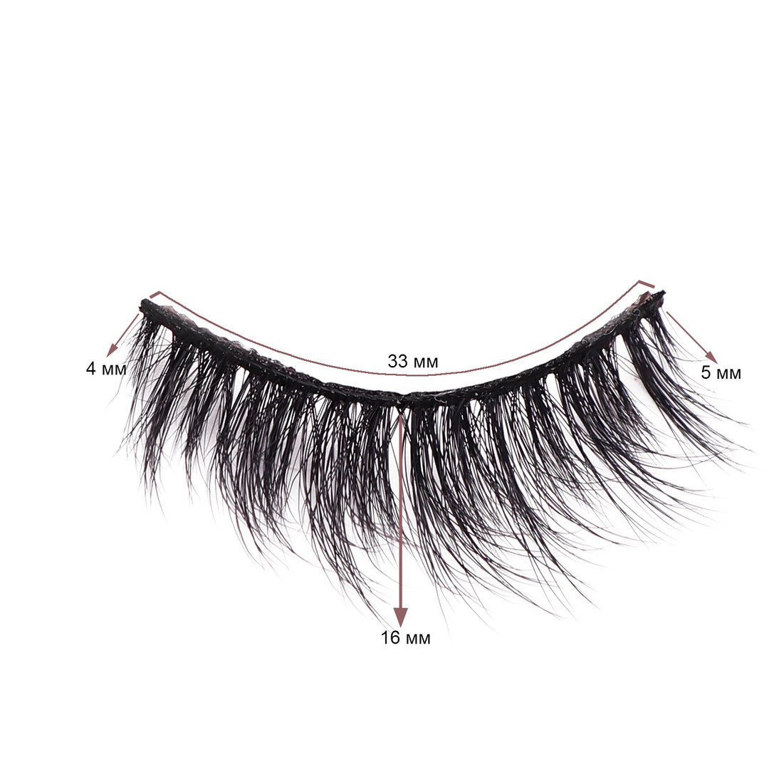 ZIDIA Lashes, style Wispies - reusable false eyelashes False Mink