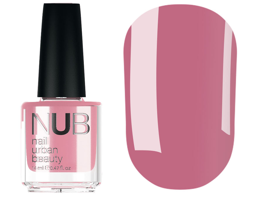 NUB 051 Celebrity nail polish (lilac-pink, enamel), 14 ml