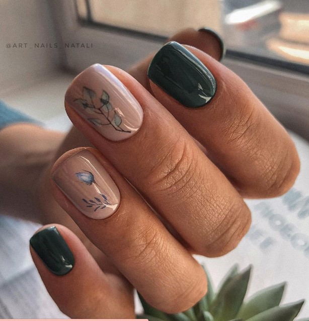 Гель-лак MOON FULL color Gel polish №659 зелений хвойний, 8 мл