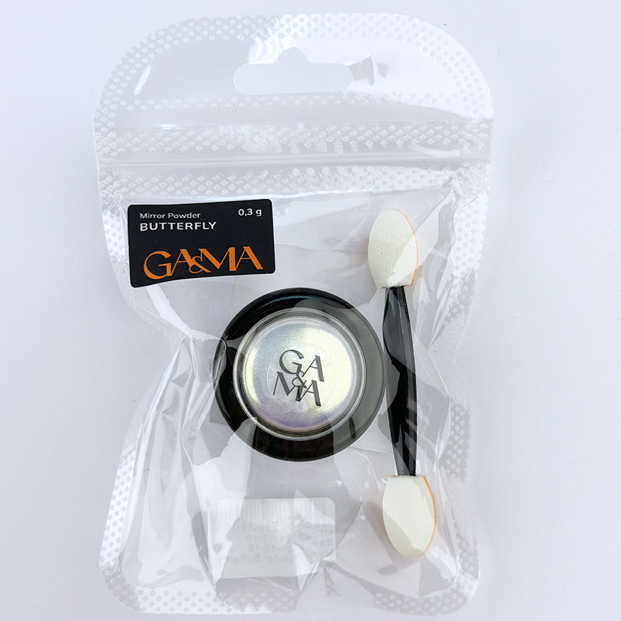 GA&MA Rub Mirror Powder Butterfly, 0.3 g