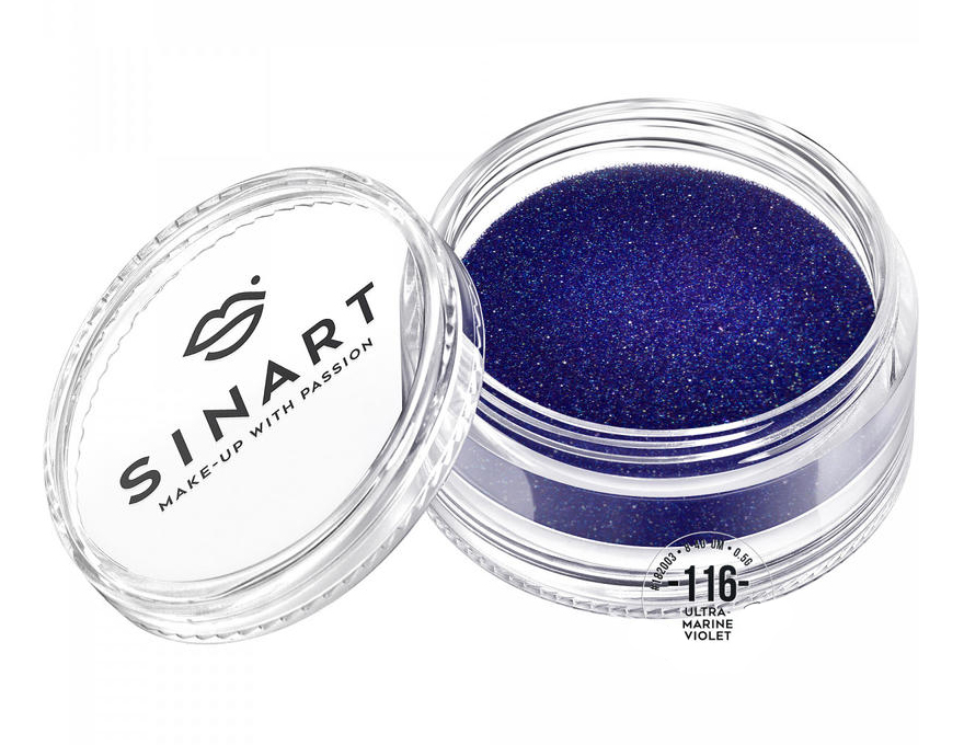 Pigment for eyelids SINART, Ultra Marine Violet No. 116 (blue chameleon), 0.5 g Pigment for eyelids SINART, Ultra Marine Violet No. 116 (blue chameleon), 0.5 g
